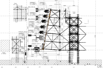 do two 2d and 3d mechanical autocad engineering drawing