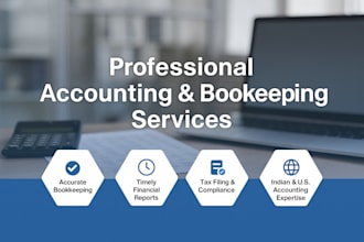 do indian and US accounting bookkeeping financial statements and taxes