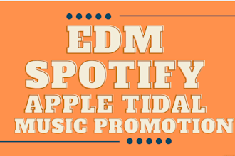 pitch your songs to my network of personal edm playlist curators