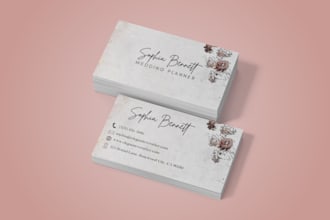 design professional and modern business cards for your brand