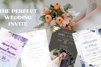 design wedding invitation card, birthday invitation, baby shower, save the date
