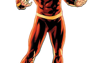 create concept art superhero character for comics cartoon
