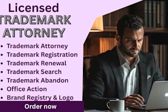 your US trademark attorney for registration, renewal and amazon brand registry