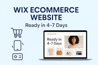 create a fully functional wix online store ready for sales