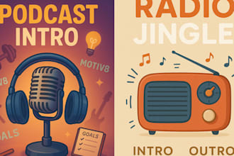 record podcast jingle radio jingle intro nursery rhymes youtube intro voice over