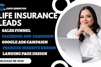 life insurance leads iul insurance leads life insurance website landing page