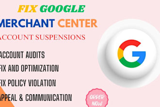 resolve gmc account suspensions and policy valuation fix merchant suspensions