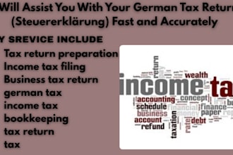 professionally assist you with your german tax return filing for maximum refund