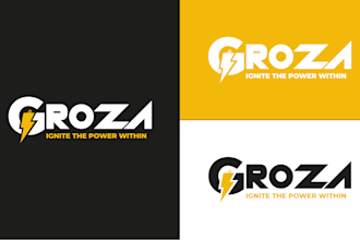 we provide 3 modern minimalist logo designs for a business