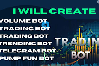 create solana trading bot, solana volume bot, solana crypto bot, arbitrage bot,