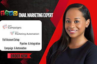 setup zoho crm, zoho one, zoho email campaign, zoho marketing automations