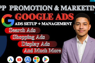 app game marketing ai mobile website promotion google ads