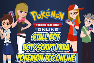 build automated pokemon center bot, tcg bot, tiktok live auto checkout bot