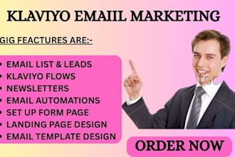 design shopify klaviyo email marketing brevo campaign automation flows