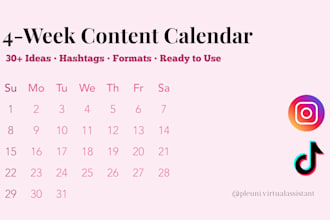 create a personalized content calendar for your brand