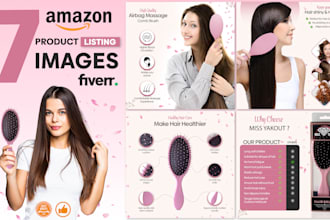 design amazon product infographic