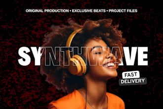 be your ghost producer for synthwave and retrowave music
