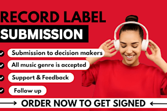 do label submission to major decision makers in top record labels to get signed
