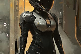 paint your ocs, fanart, dnd and fantasy and sci fi art