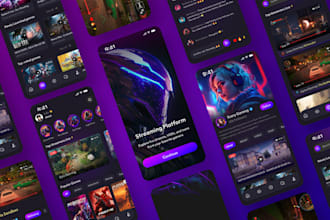 develop live streaming app video streaming app music streaming app  iptv app