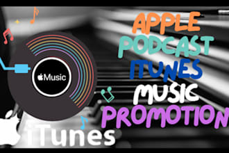 promote apple podcast itunes music apple music to targeted audience