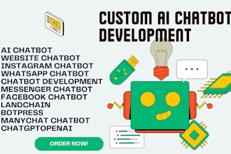 ai chatbot development website chatbot instagram whatsapp chatbot manychat bot