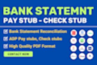 do convert bank statement PDF to editable format, CSV, google sheets