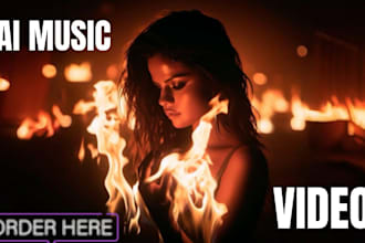create professional lyric video music visualizer ai power animation
