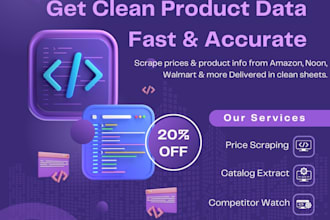do web scraping, data scraping, and data mining from any website