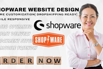 create magento prestashop shopware salesforce to build a professional website