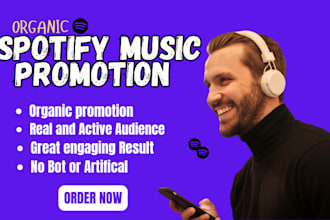 do spotify music promotion to increase your streams and explosion
