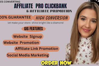 affiliate link promotion, clickbank,website link, referral link, digistore