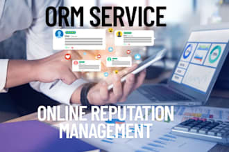 do ORM, online reputation management, reverse SEO to remove negative listing