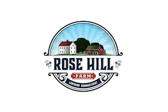 design professional farm producing honey logo