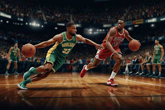 draw sport illustration vector art cartoon basketball football design yoga flat