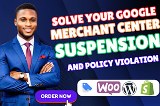 solve google merchant account suspension fix policy violation misrepresentation