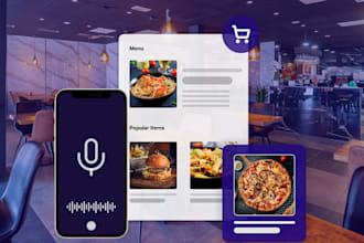 build resturant mobile app taxi booking app ai voice ordering system pos system