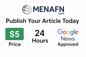 do a press release distribution in 24hrs on menafn