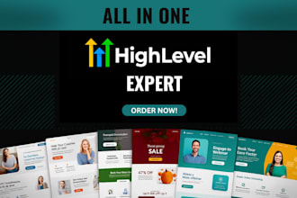 be your go high level expert for ghl website, sales funnel and landing page