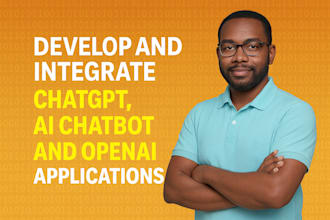develop chatgpt ai app, ai saas, ai web application, llm ai software developer