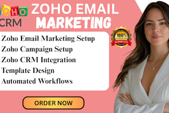 do zoho CRM email automation, zoho email newssletters, campaigns template