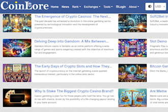 develop ai crypto news investment reports website, ai crypto news aggregator web