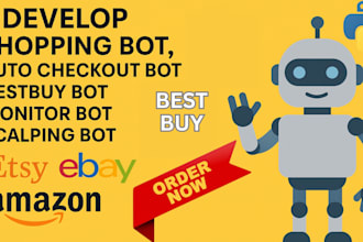 develop shopping bot, auto checkout bot, bestbuy bot, monitor bot, scalping bot
