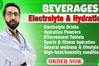 formulate electrolyte supplements and drinks