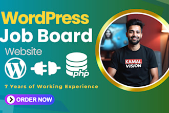 build a wordpress job board website