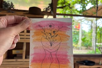 design meaningful, hand drawn art and postcards just for you