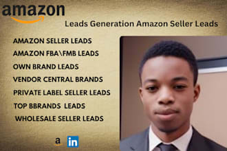 collect amazon sellers leads and ecommerce email lead list