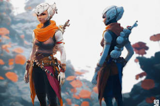 design a character concept in fantasy, sci fi or any style