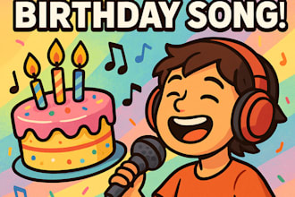 create a unique and personalized birthday song just for you
