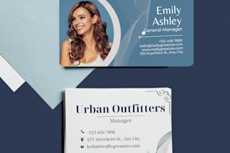 design modern, minimal, luxury, business card and logo design